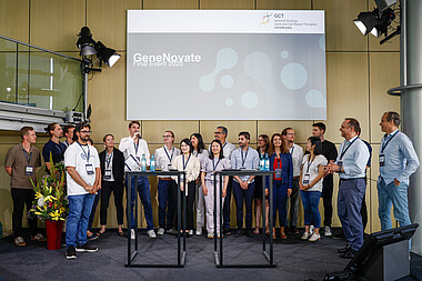 Bild mit den GeneNovate Gewinner Teams